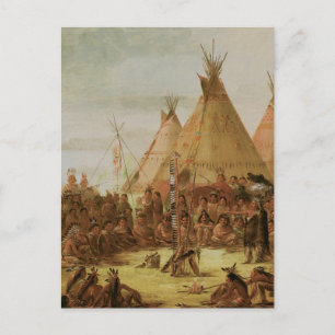 Sioux War Council Briefkaart