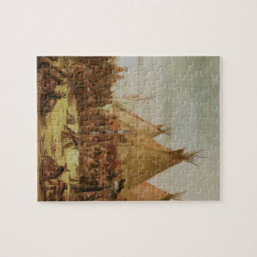 Sioux War Council Legpuzzel (Horizontaal)