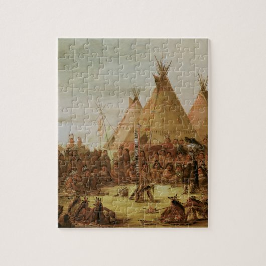 Sioux War Council Legpuzzel (Verticaal)