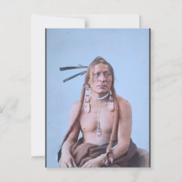 Sioux Warrior (circa 1890) Briefkaart