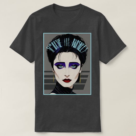 Siouxsie 80s Nagel Design T-shirt (Design voorkant)