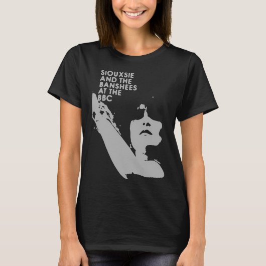 SIOUXSIE AND THE BANSHEES T-SHIRT (Voorkant)