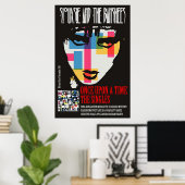 Siouxsie en de Banshees eenmaal per keer de S Poster (Thuiskantoor)