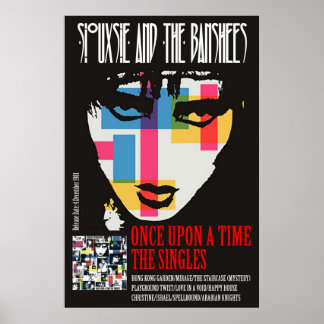 Siouxsie en de Banshees Once Upon a Time Poster