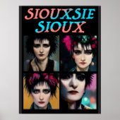 Siouxsie en de Banshees Poster (Voorkant)