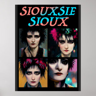 Siouxsie en de Banshees Poster