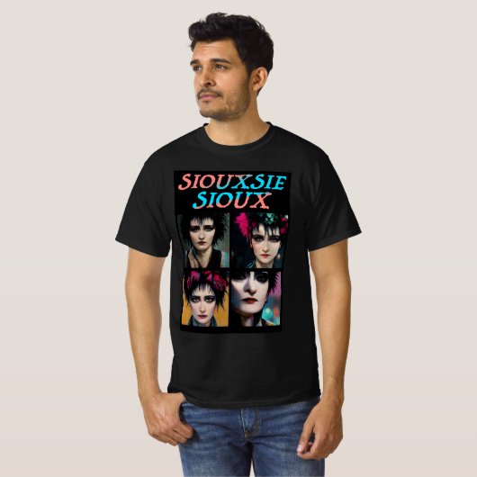 Siouxsie en de Banshees T-shirt (Voorkant volledig)