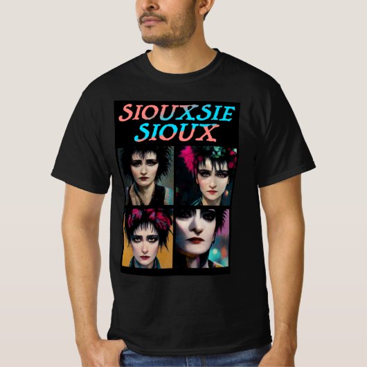 Siouxsie en de Banshees T-shirt (Voorkant)