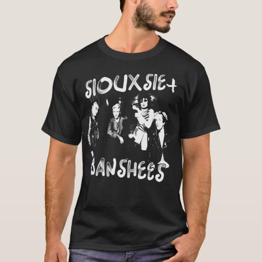Siouxsie en de Vintage van Banshees T-shirt (Voorkant)