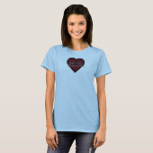 Siouxsie Homemaker Gothic Heart T-shirt (Voorkant volledig)