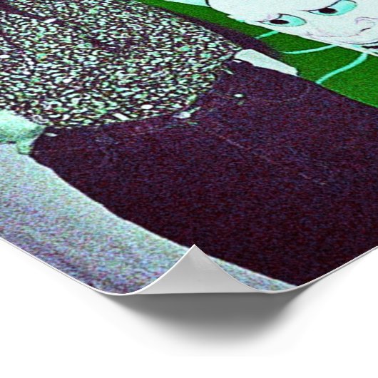 Siouxsie vond haar Banshee Cure Poster (Hoek)