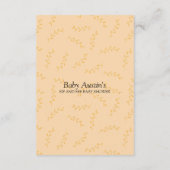 Sip and See Books For Baby Card Notitiekaartje (Achterkant)