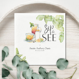 Sip and See Meet The Baby Servet