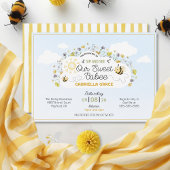 Sip and See Our Babee Invitation Kaart