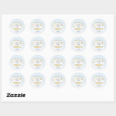 Sip and See Our Babee Ronde Sticker (Vel)