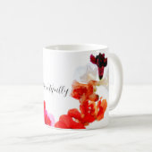 Sip Beautiful 11oz koffie-Mok (Nasturtium wreath Koffiemok (Voorkant rechts)