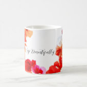 Sip Beautiful 11oz koffie-Mok (Nasturtium wreath Koffiemok (Center)