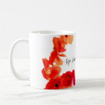 Sip Beautiful 11oz koffie-Mok (Nasturtium wreath