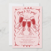 Sip & Celebrate: 30 jaar verjaardag Kaart (Voorkant)