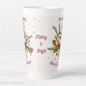 Sip & Cherish: Uw "Briefkaart" kerst Mok; Latte Mok (Voorkant)