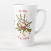 Sip & Cherish: Uw "Briefkaart" kerst Mok; Latte Mok (Rechts)