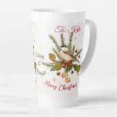 Sip & Cherish: Your "Postcard" Christmas Mug;  Latte Mok (Rechterhoek)