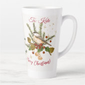 Sip & Cherish: Your "Postcard" Christmas Mug;  Latte Mok (Rechts)