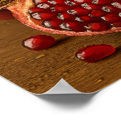 Sip de zomer - Granaatappel Juice Art Print (Hoek)