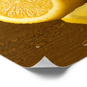 Sip de zomer - Verfrissende citroensap Mason Jar Poster (Hoek)