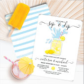 Sip & Dip limonade Pool Party Shower Kaart