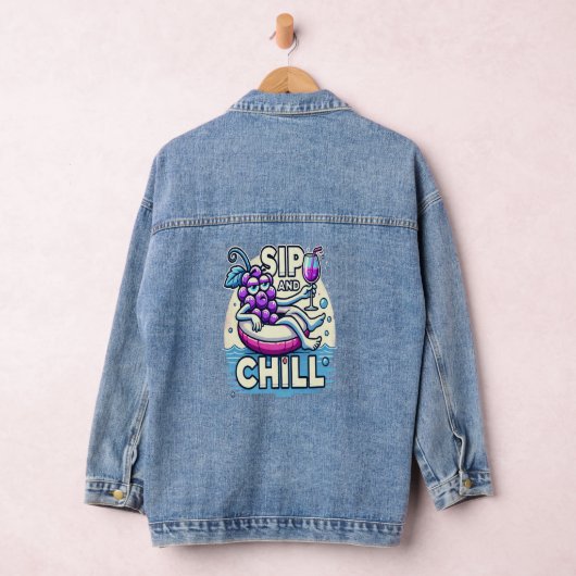 Sip en chill denim jacket (Hangar)