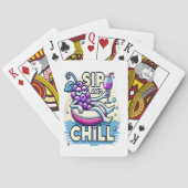 Sip en chill pokerkaarten (Achterkant)