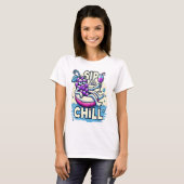 Sip en chill t-shirt (Voorkant volledig)