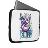 Sip En Chillen Elektronicatas Laptop Sleeve (Voorkant Rechts)