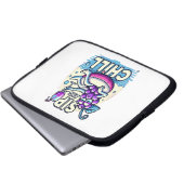 Sip En Chillen Elektronicatas Laptop Sleeve (Voorkant onderkant)