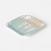 Sip en Dip Pool Party Verjaardagsfeest Papieren Bordje (Gebogen)