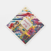 Sip en Paint party accessoires schilderkunst kunst Servet (Hoek)