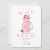 Sip en See Berry Smoothie Kaart (Voorkant)