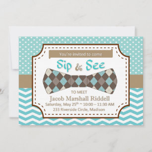 Sip en See for Boy Baby with Bow Stropdas