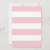 Sip en See Uitnodiging, nieuwe baby, welkomstfeest Kaart (Achterkant)