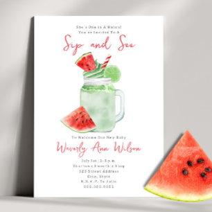 Sip en See Watermelon Smoothie Kaart