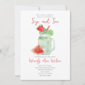 Sip en See Watermelon Smoothie Kaart (Voorkant)