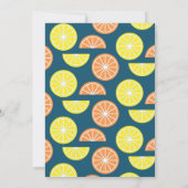 Sip en Sparkle Cocktail Soirée Verjaardagsfeest Kaart (Achterkant)