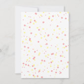 Sip en zie Baby shower Mason Jar Invitation Kaart (Achterkant)