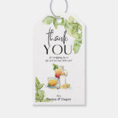 Sip en Zie Ontmoet de Baby Cadeaulabel (Voorkant)