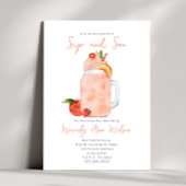 Sip en zie Perzige Nieuwe Baby Kaart