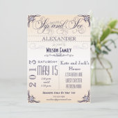 Sip en zie Uitnodiging (Staand voorkant)