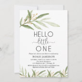 Sip en Zie uitnodiging, Modern ontmoeten en begroe Kaart (Voorkant)