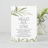 Sip en Zie uitnodiging, Modern ontmoeten en begroe Kaart (Staand voorkant)