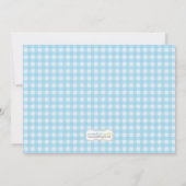 Sip en zie uitnodiging tot Baby shower (Achterkant)